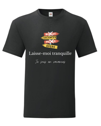 Tee-shirt Malo Variété de designs c'est les vacances 10