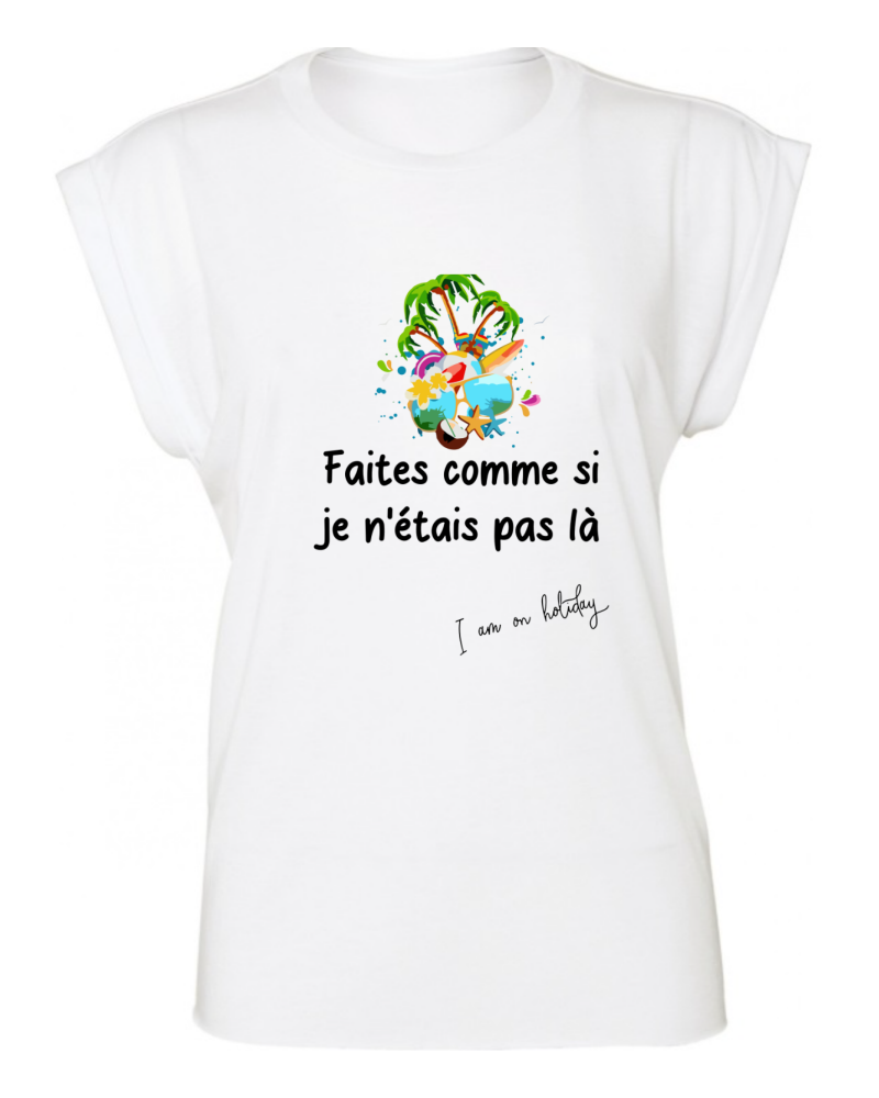 Katell T-Shirt Verschiedene Designs It's Vacation 6