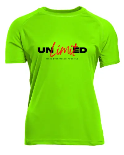 T-shirt respirant PEN DUICK -unlimited couleur green vue de face