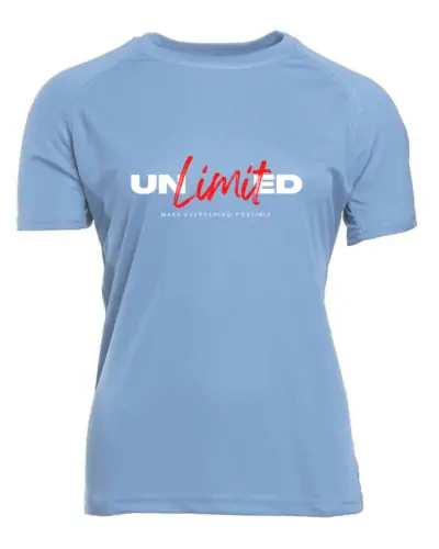 T-shirt respirant PEN DUICK -unlimited couleur sky vue de face