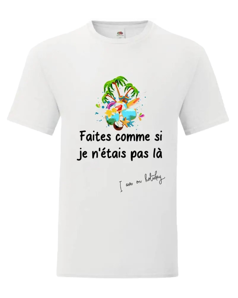 Tee-shirt Malo Variété de designs c'est les vacances 21