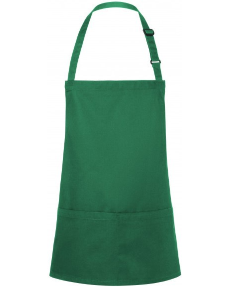 Personalisierbares Küchen-Schürze - kurz mit Tasche  - 28