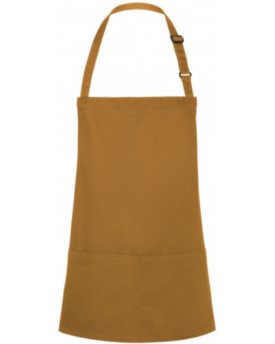 Tablier de cuisine à personnaliser - court avec poche  - 33