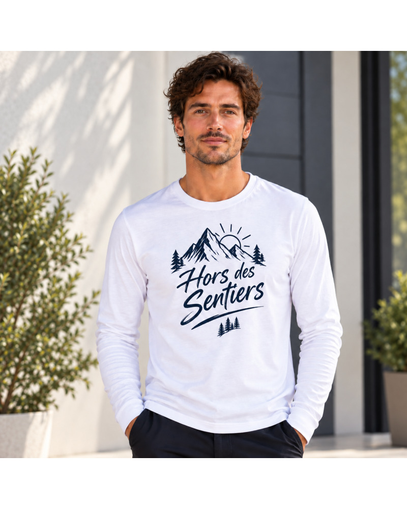 Tee-shirt à personnaliser manches longues