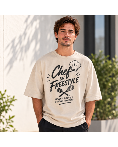T-shirt zur Anpassung von Übergrößen