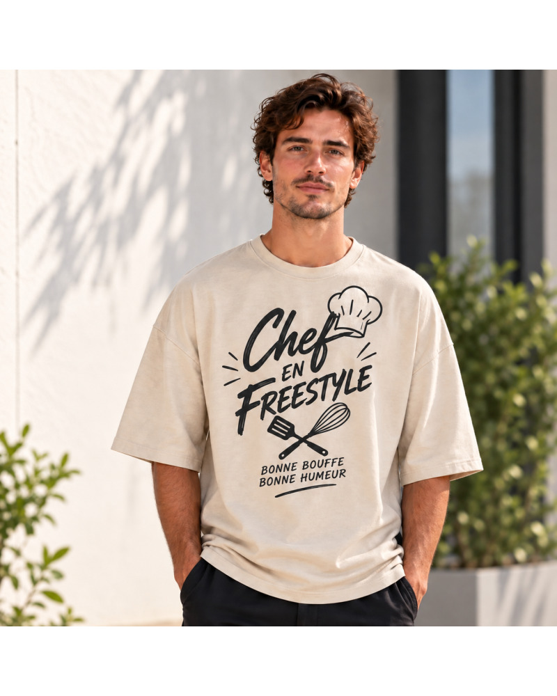 Tee-shirt à personnaliser Oversize