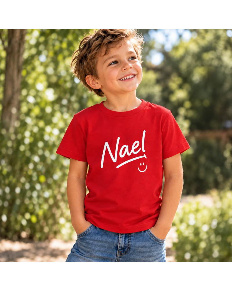 Bio-Baumwollkind-T-Shirt zum Anpassen
