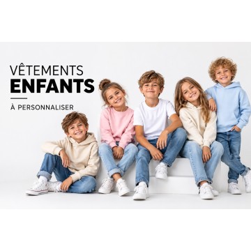 Vêtements Enfant à personnaliser pour un look sur mesure