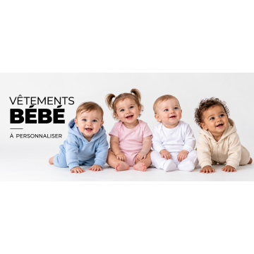Personalisierte Babykleidung und Accessoires