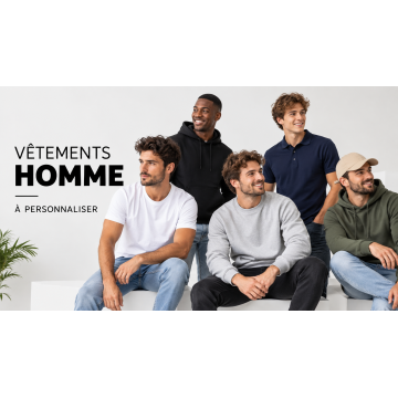 Vêtements Homme à personnaliser - Design compris dans le prix